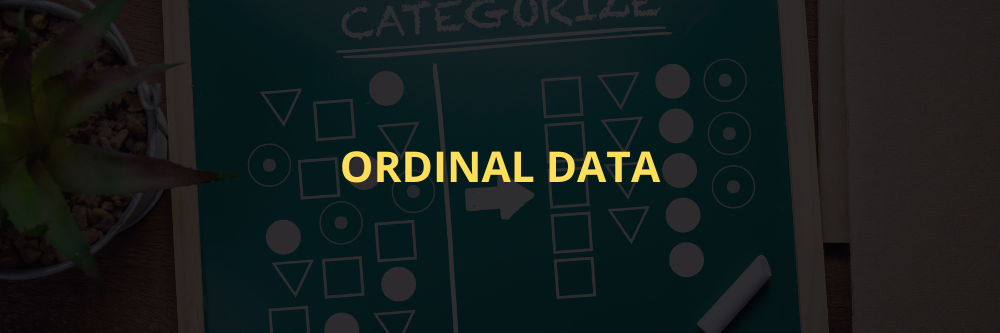 Four types of data - ordinal data