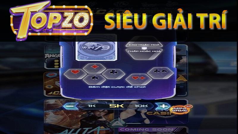 Giới thiệu đôi nét về game bài cao thấp 52 tại topzo