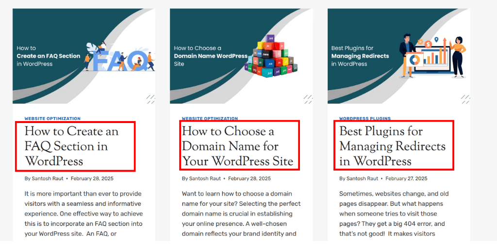 Blog Title Example