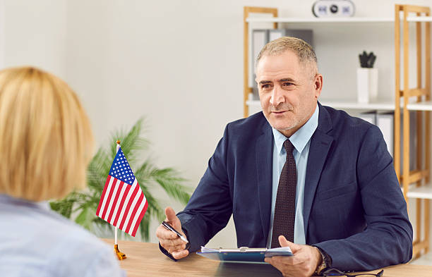 Immigrant meeting with an immigration attorney for next steps