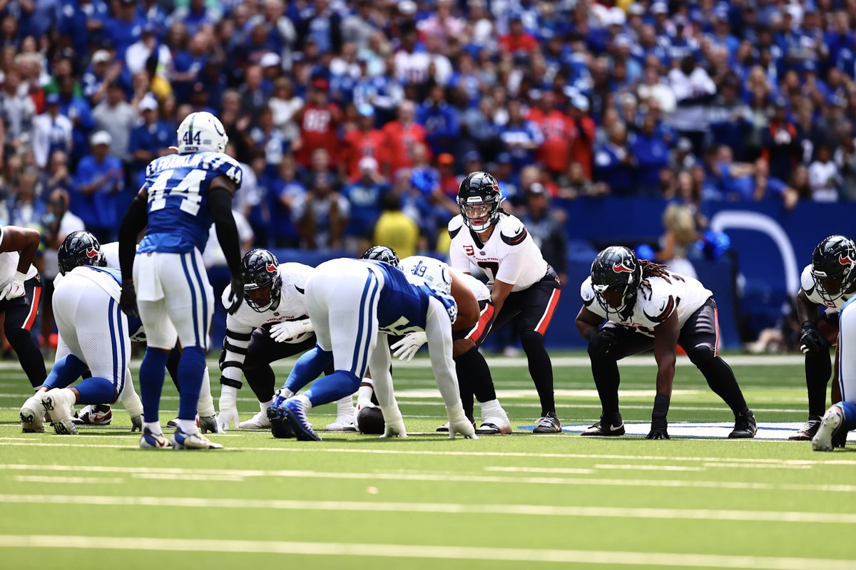 Colts vs houston texans match player stats​