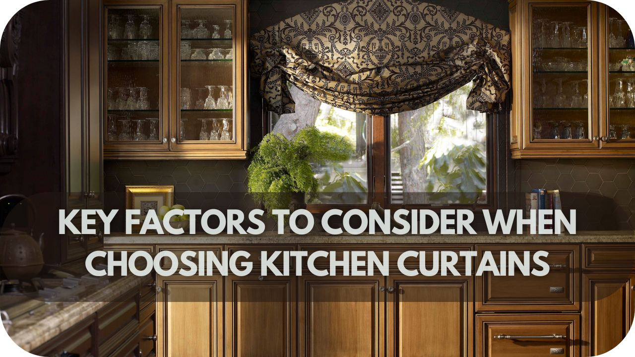 Choosing kitchen curtains