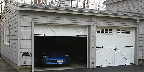 garage door width