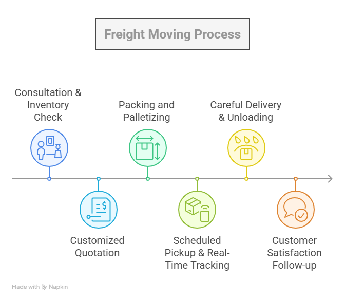 Freight Moving Process