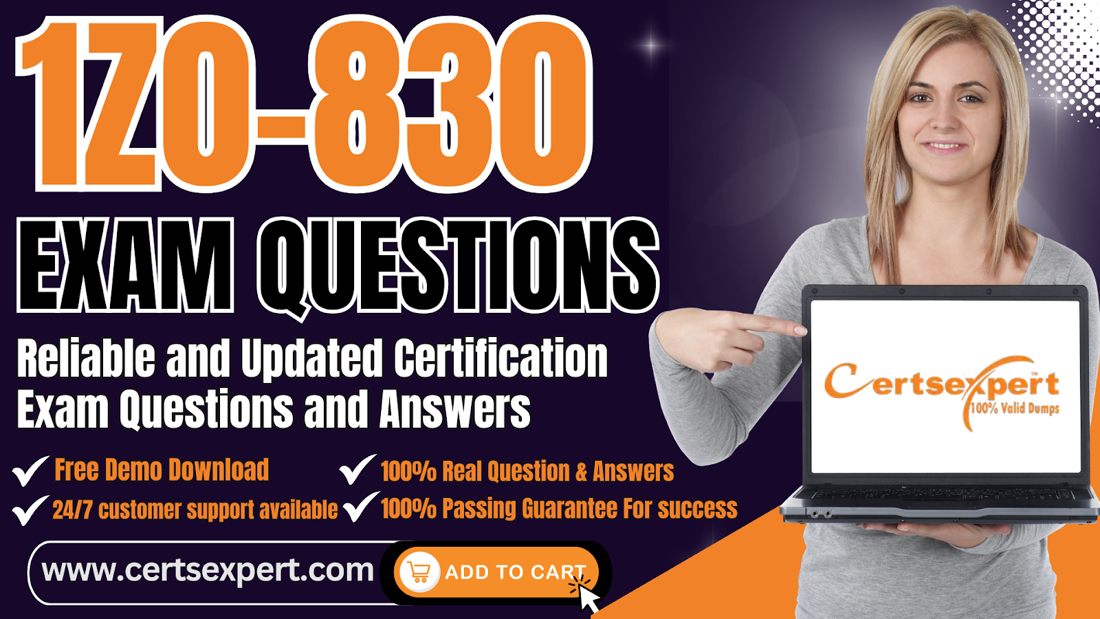 1Z0-830 Exam Dumps