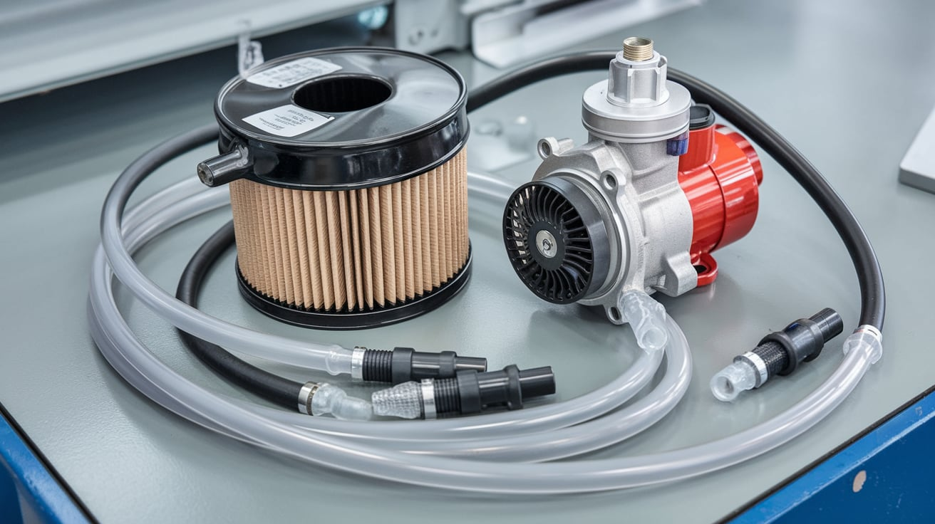 E31 M70 fuel filter kit hose