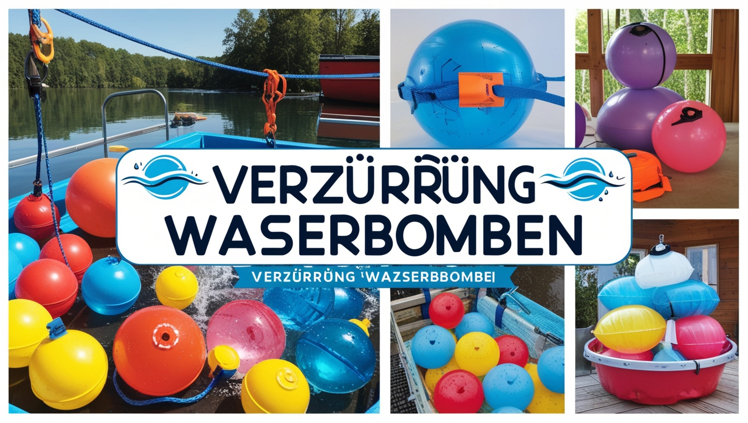 verzurrung wasserbomben