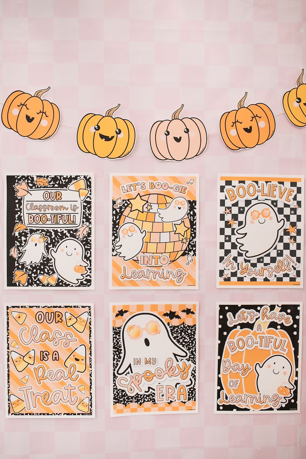 Seasonal Halloween mini posters