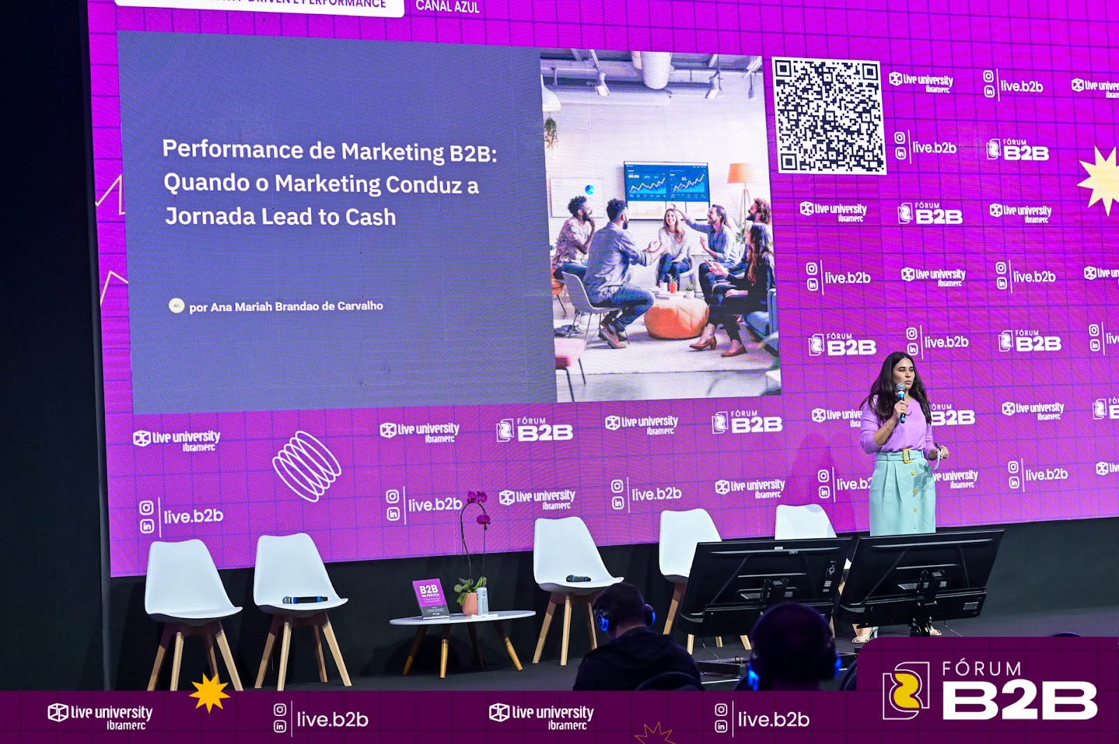Palestra sobre Marketing para geração de receita
