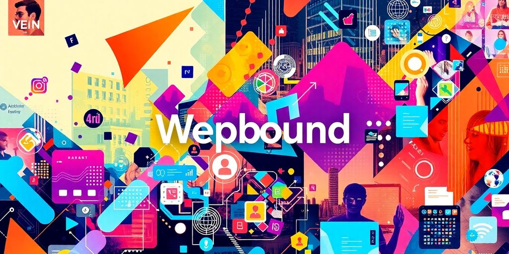 Colorful digital art representing Wepbound's evolution and impact.