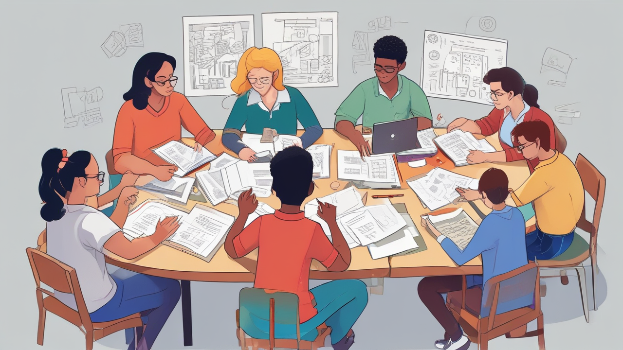 Diverse students studying IB and HSC
