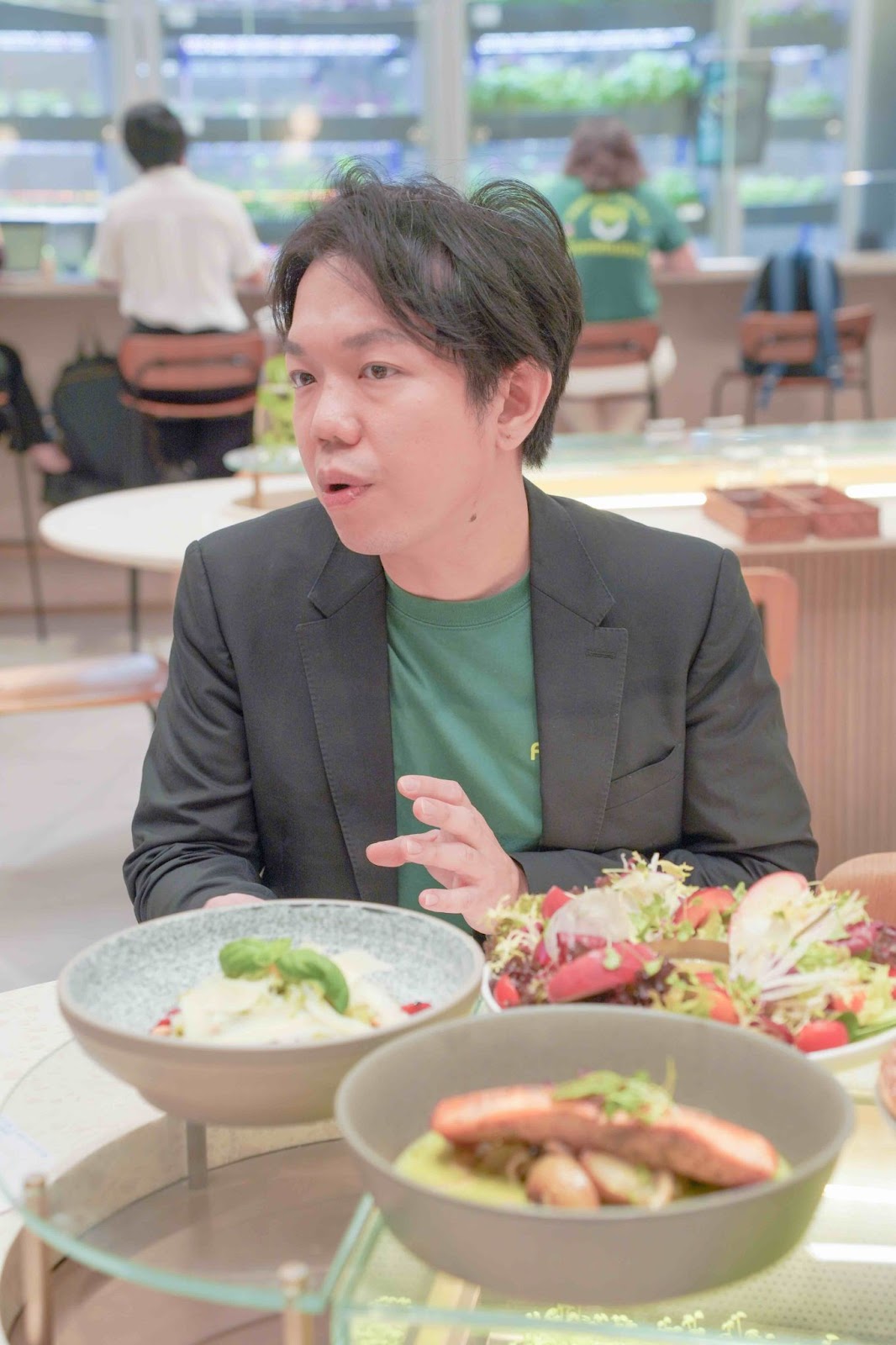 Farmacy Group 市場營銷及合作發展經理 Benjamin Lam, echo asia communications，可持續餐廳