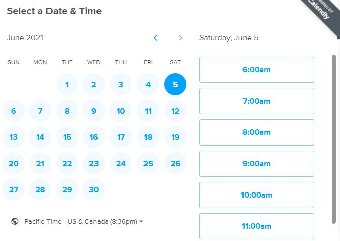 Booking a Focus Blocks session