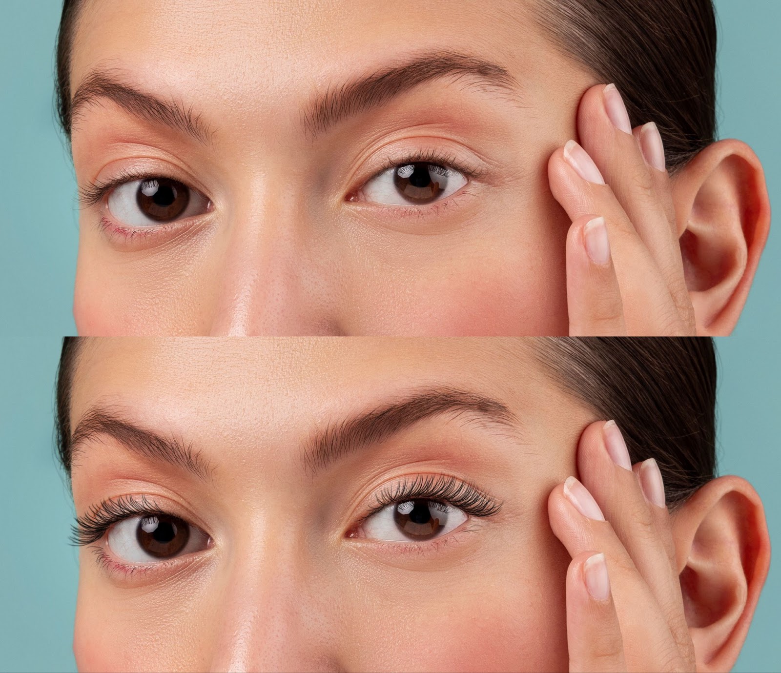 false eyelashes