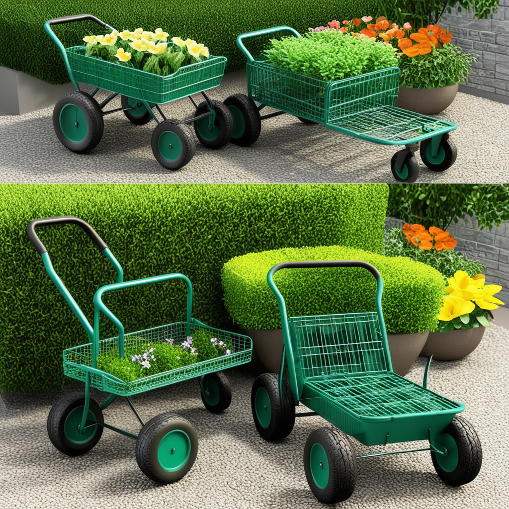 Top 3 Garden Trolleys for Lightweight Gardening