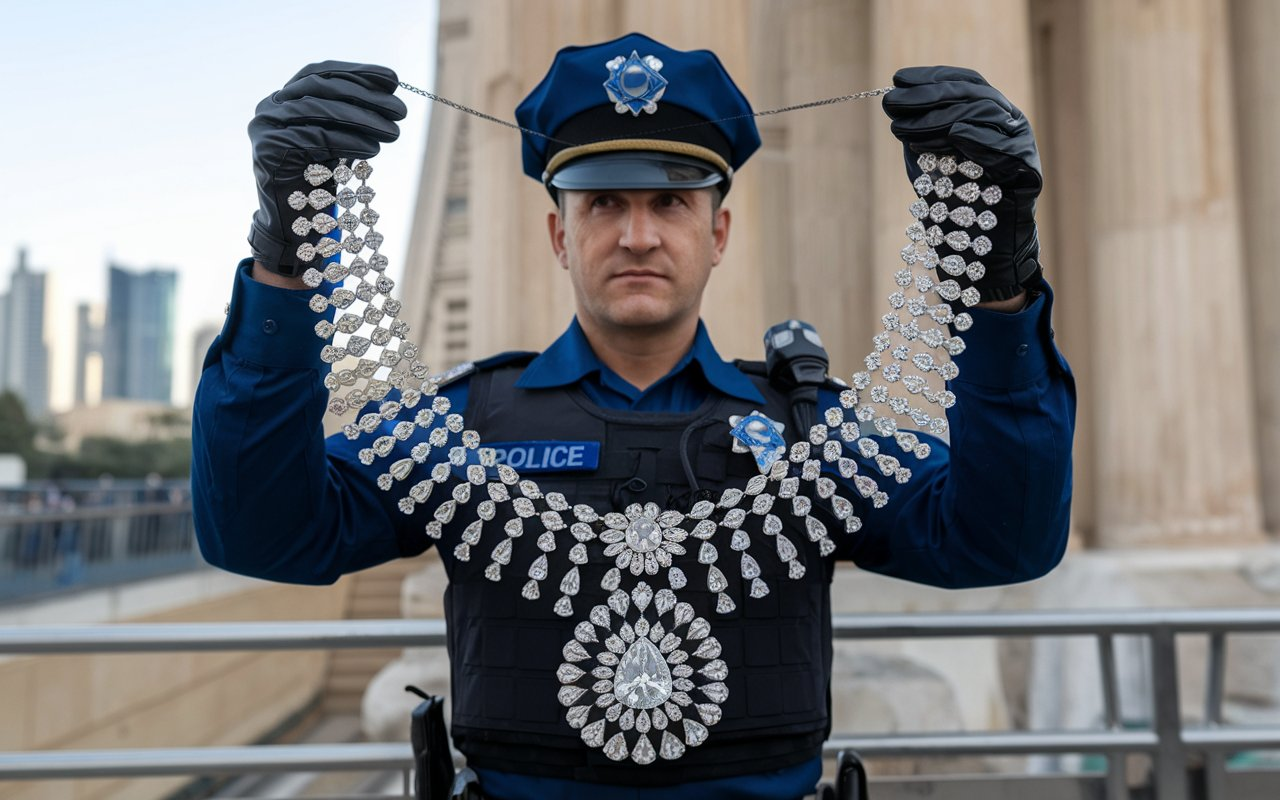 Women Arrreste Dover Necklace by Israelipolice