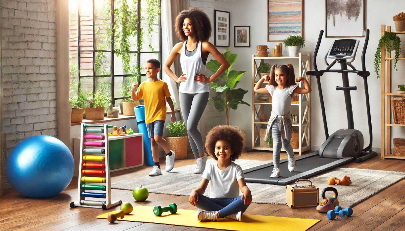 Family-Friendly Home Gym