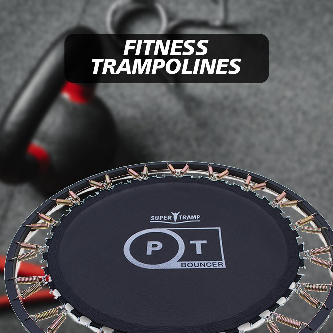 Fitness Trampolines - trampoline bouncing for happiness