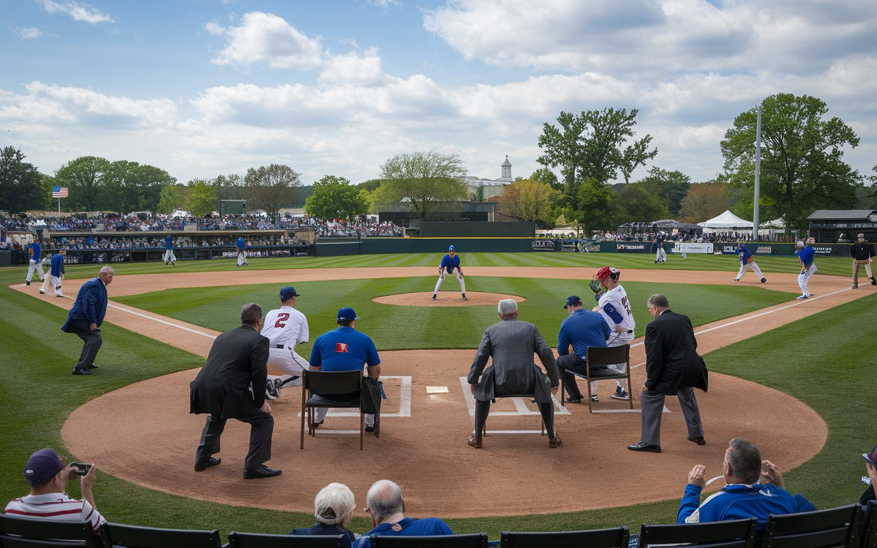 Congressional Baseball Game Descends