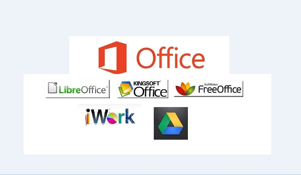 Popular Microsoft Office and iWork Alternatives