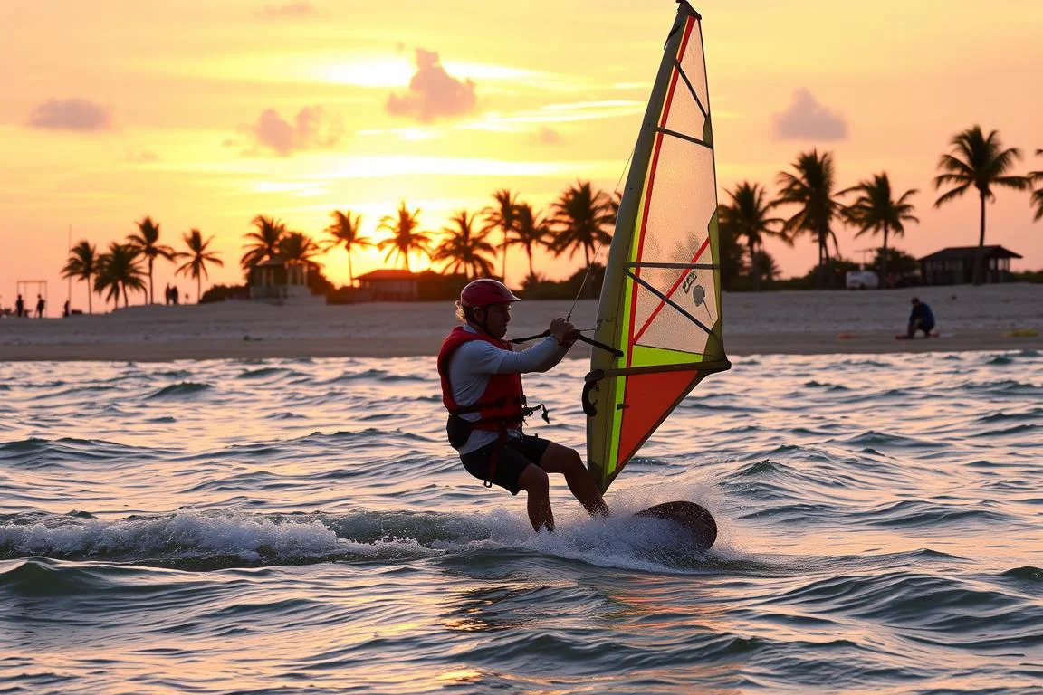wind surfing safety