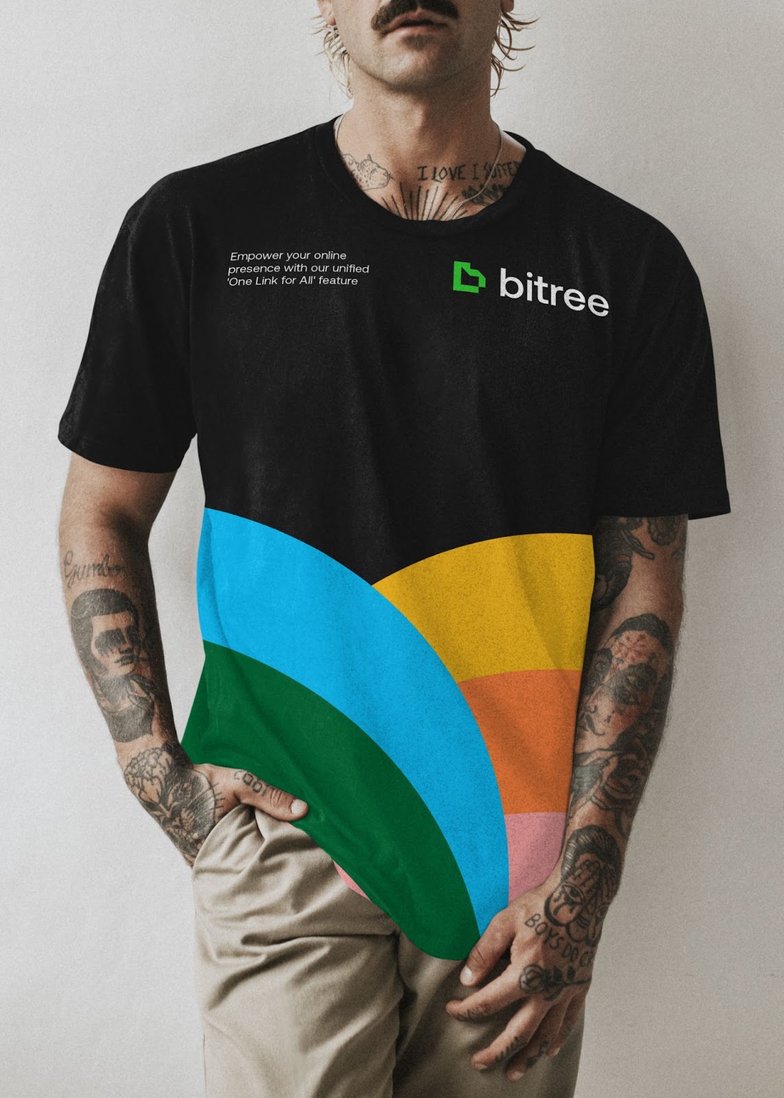 Image from the Streamlined Branding for Bitree’s Link Management Platform article on Abduzeedo