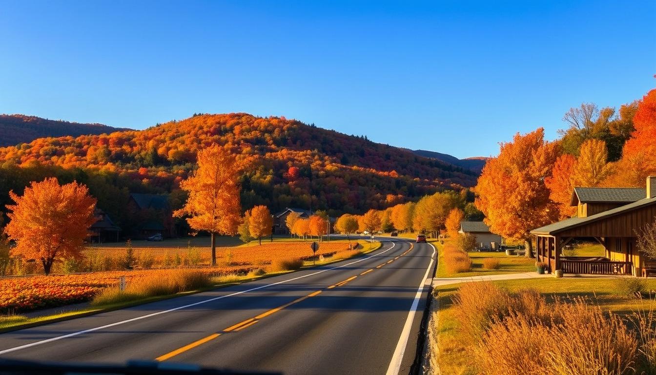 fall foliage road trip