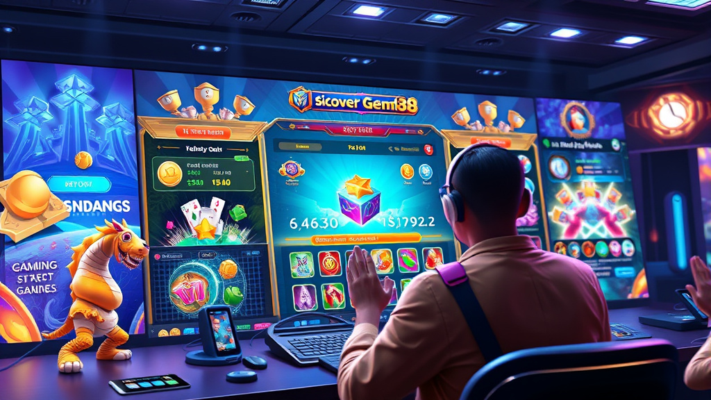 Khám Phá Gem88 - Trải Nghiệm Chơi Game Đỉnh Cao Nhất Hiện Nay