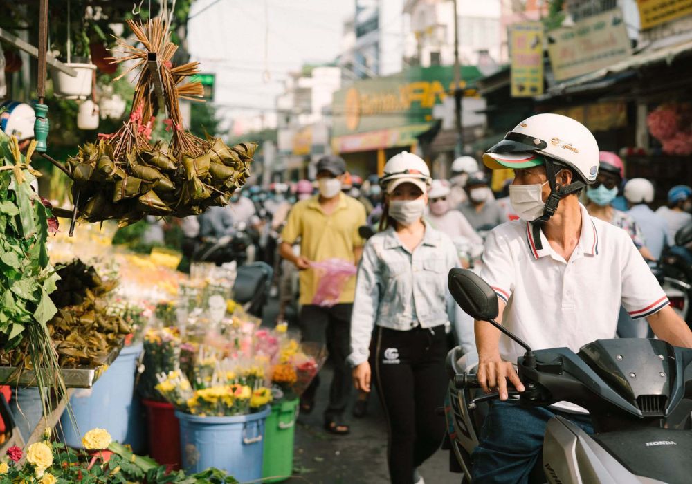 Chợ được thành lập từ những năm đầu của thập niên 80 (Ảnh: Sưu tầm internet)