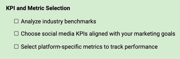 How to select social media KPIs for higher education