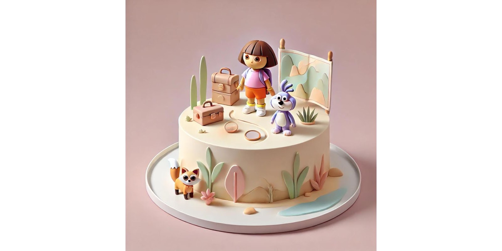 Pastel Dora Cakes