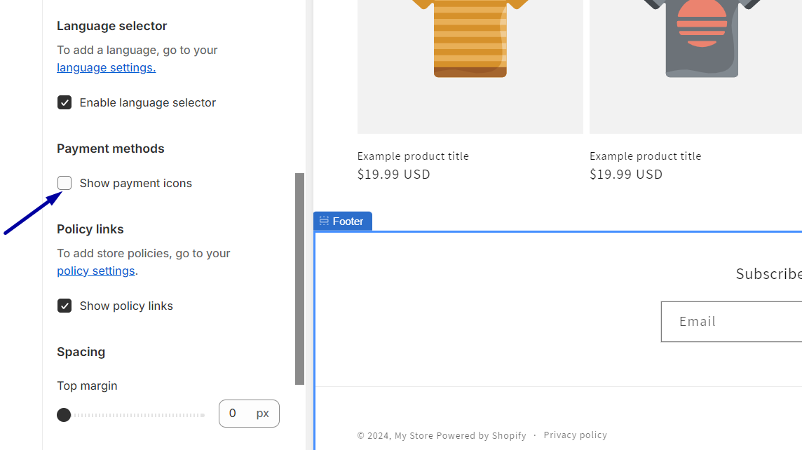 How To Show Shopify Payment Icons 4