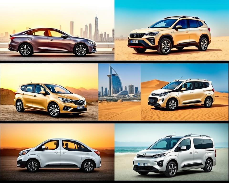 car rental categories