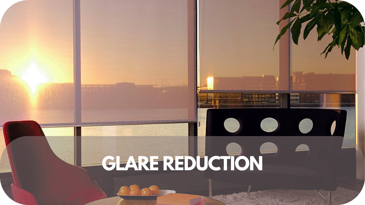 Opt for commercial blinds that minimize glare for a more comfortable environment.