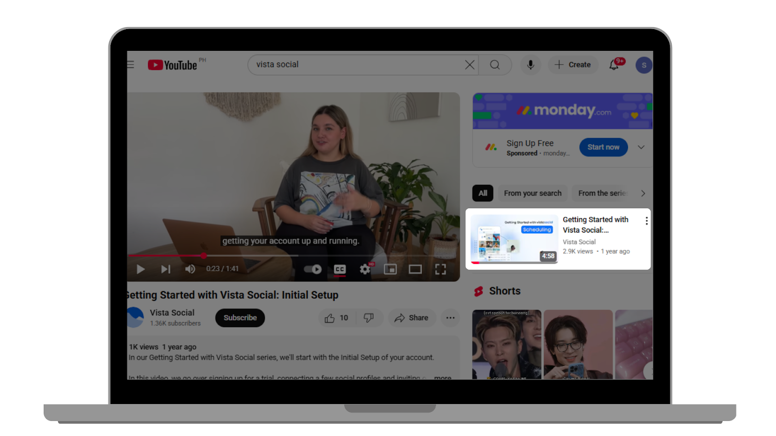 Youtube Algorithm: suggested video