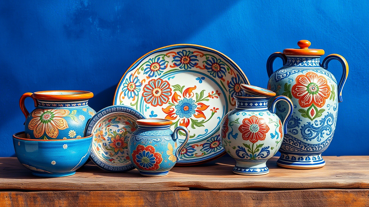 Multani Blue pottery