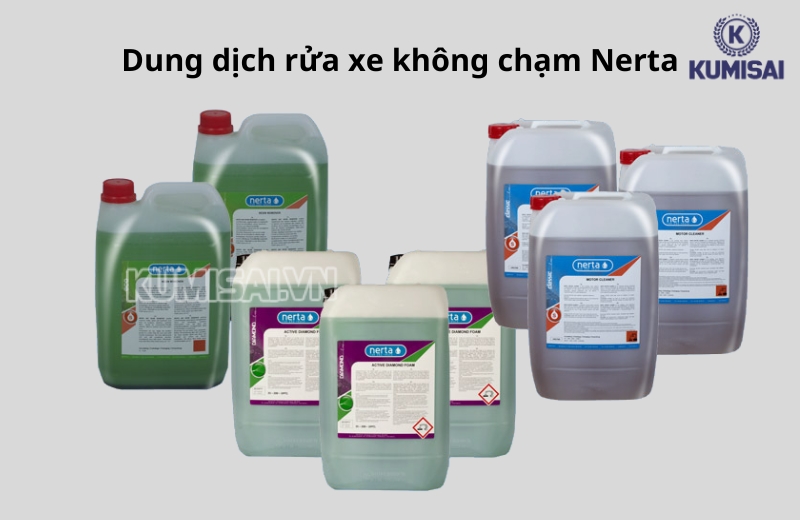 Dung dịch rửa xe không chạm Nerta