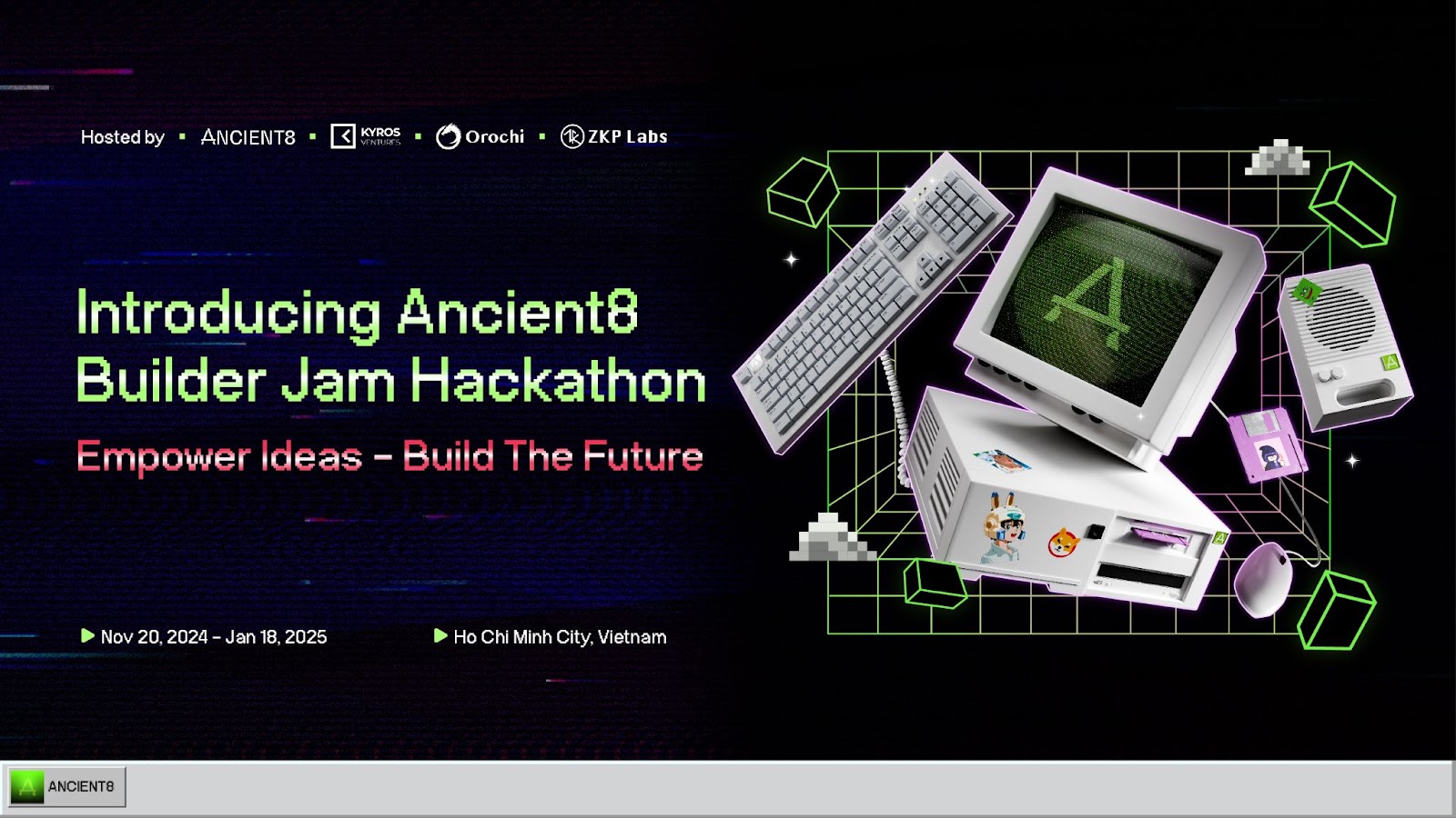 Introducing the Ancient8 Builder Jam Hackathon: Empower Ideas – Build the Future