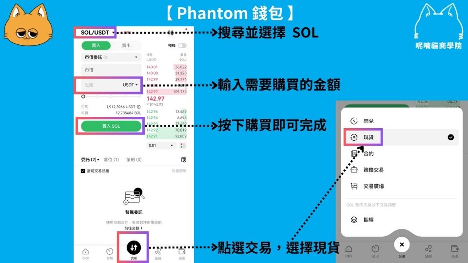 【2025 新手教學】Phantom 錢包怎麼用？收幣、轉帳、NFT 全面指南