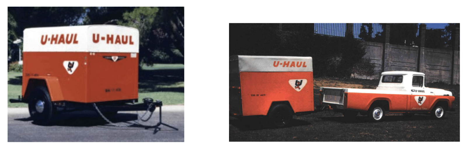 U-Haul trailers