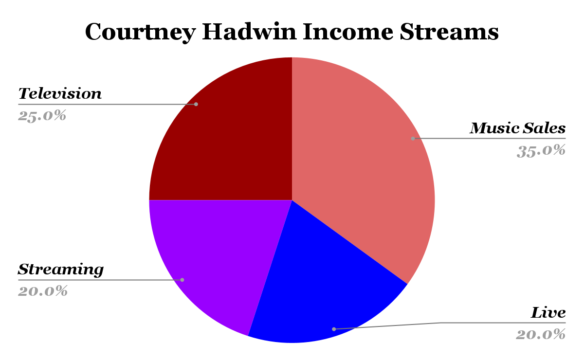 Courtney Hadwin Income Streams