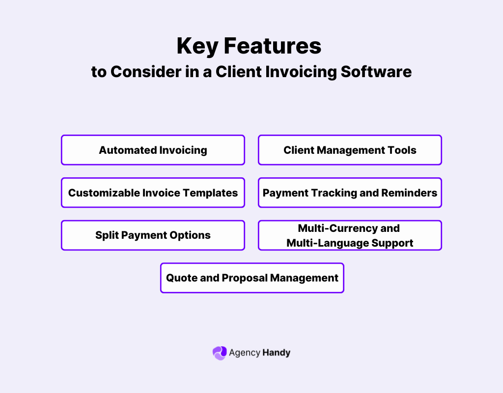 Key Features to Consider in a Client Invoicing Software