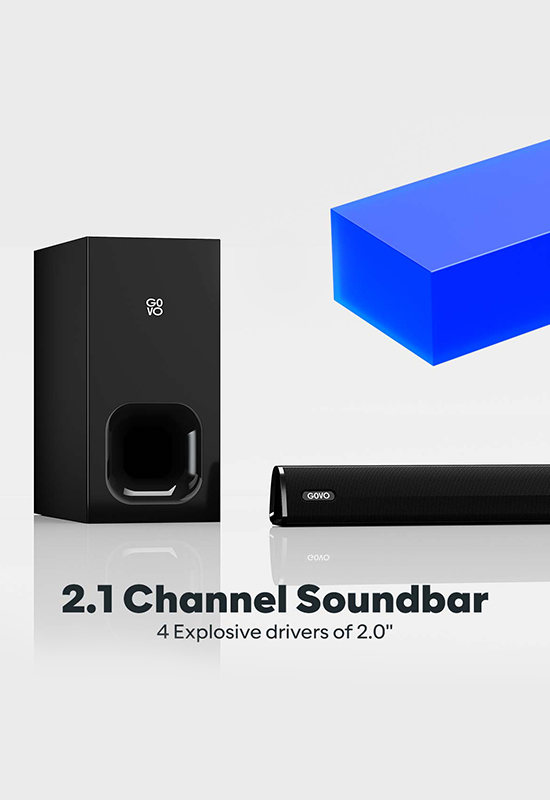 Gosurround 850 have soundbar with woofer