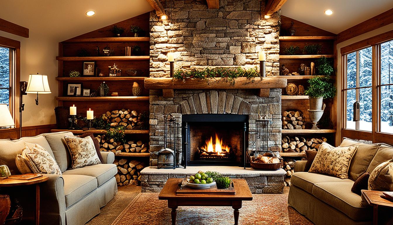 stone fireplaces