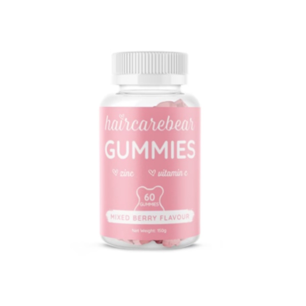 วิตามินลดสิว H.C Bear Biotin +Zinc Gummies