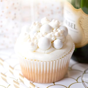 Bubbly Champagne Cupcakes