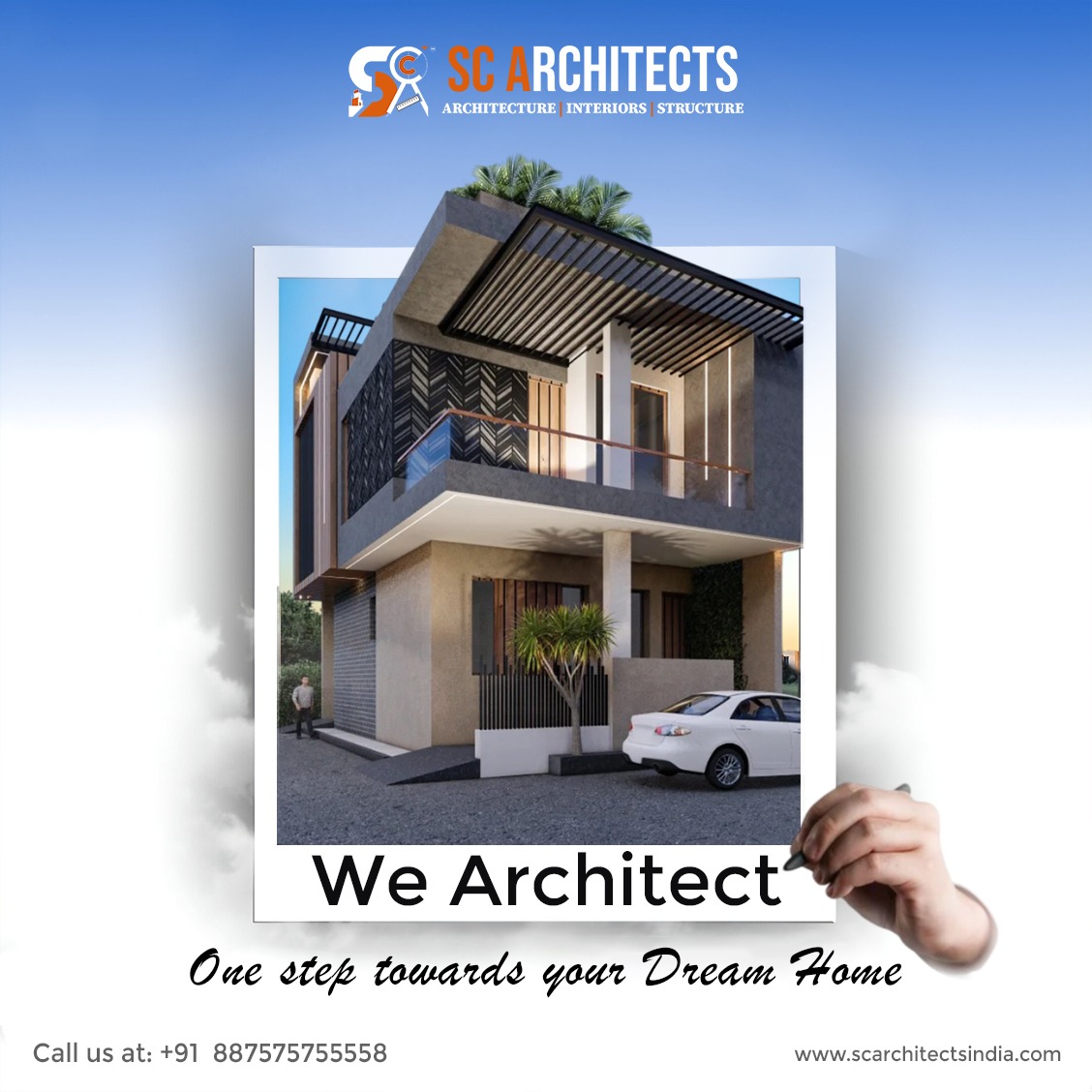 SC architects: Redefining Residential Architecture in Ajmer - Cover Image