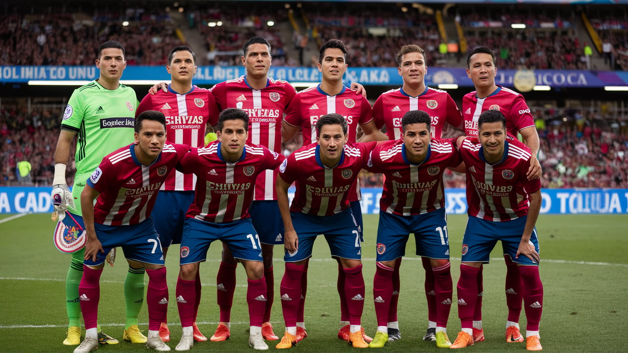 Chivas De Guadalajara Vs Deportivo Toluca f.c. lineups