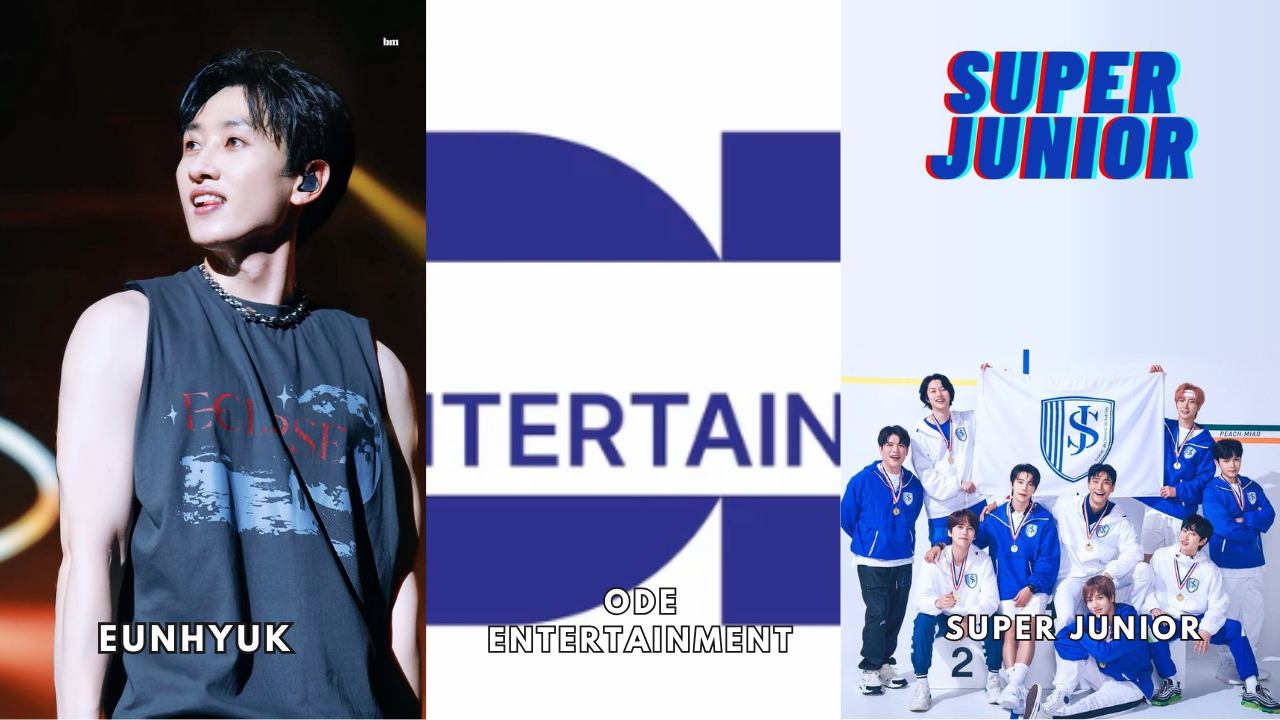 This contain an image of Eunhyuk, ODE Entertainment , and Super Junior 