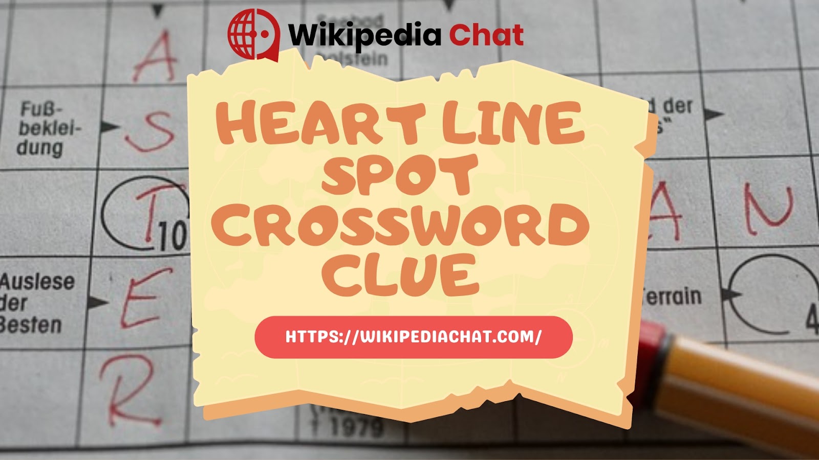 heart line spot crossword clue